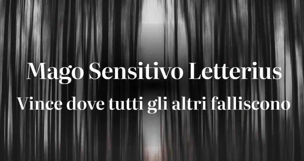 Mago Sensitivo Letterius Recensioni